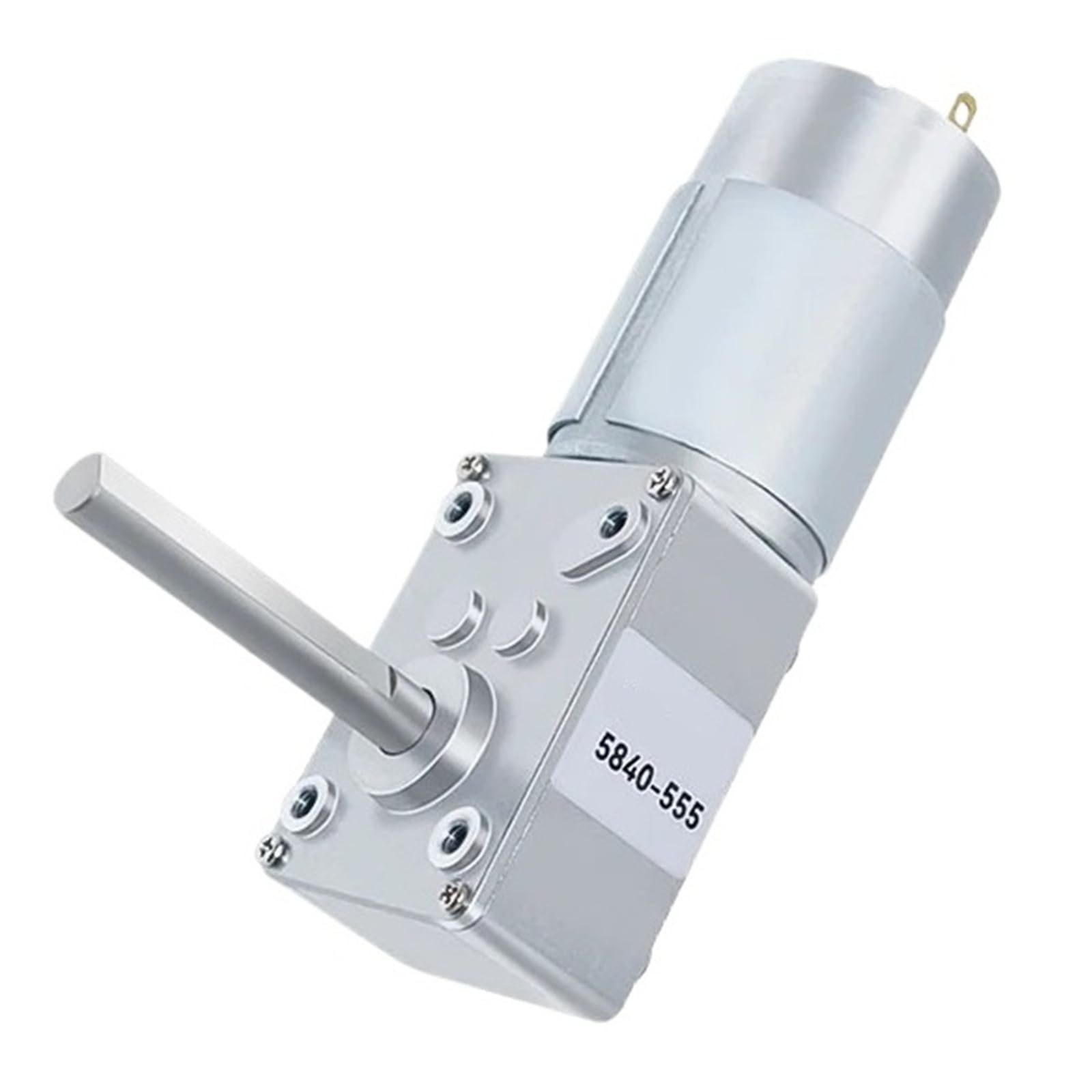 5840-555 Motor de CC con reducción de engranaje helicoidal unidireccional