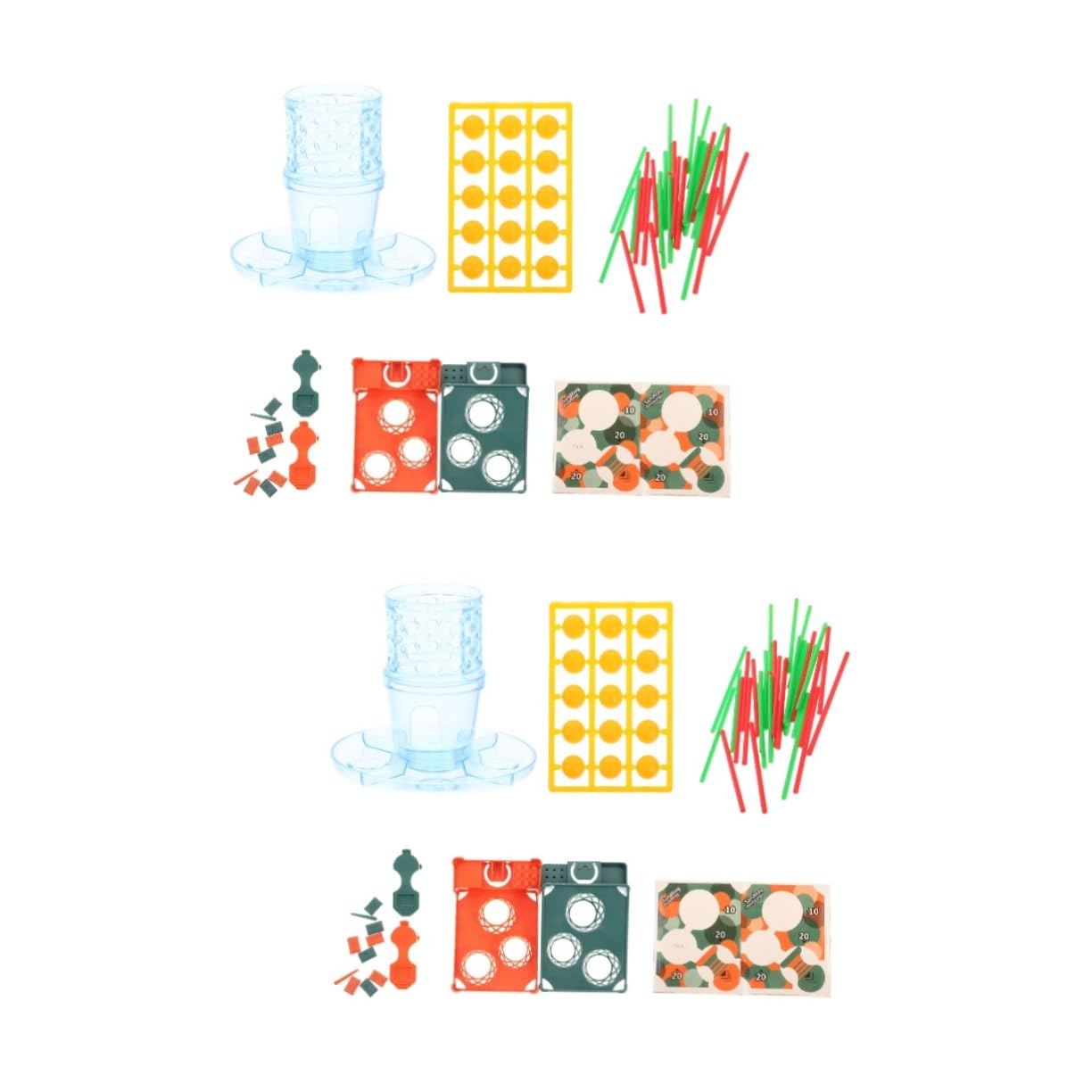 TOYANDONA 4 Sets Board Game Toys Birthday Party Games Bounce Off Party Game Board Game Plaything Funny Board Toy Toddler Bean Bag Mini Toys Toddler Plaything Aldult Game Board Plastic Child