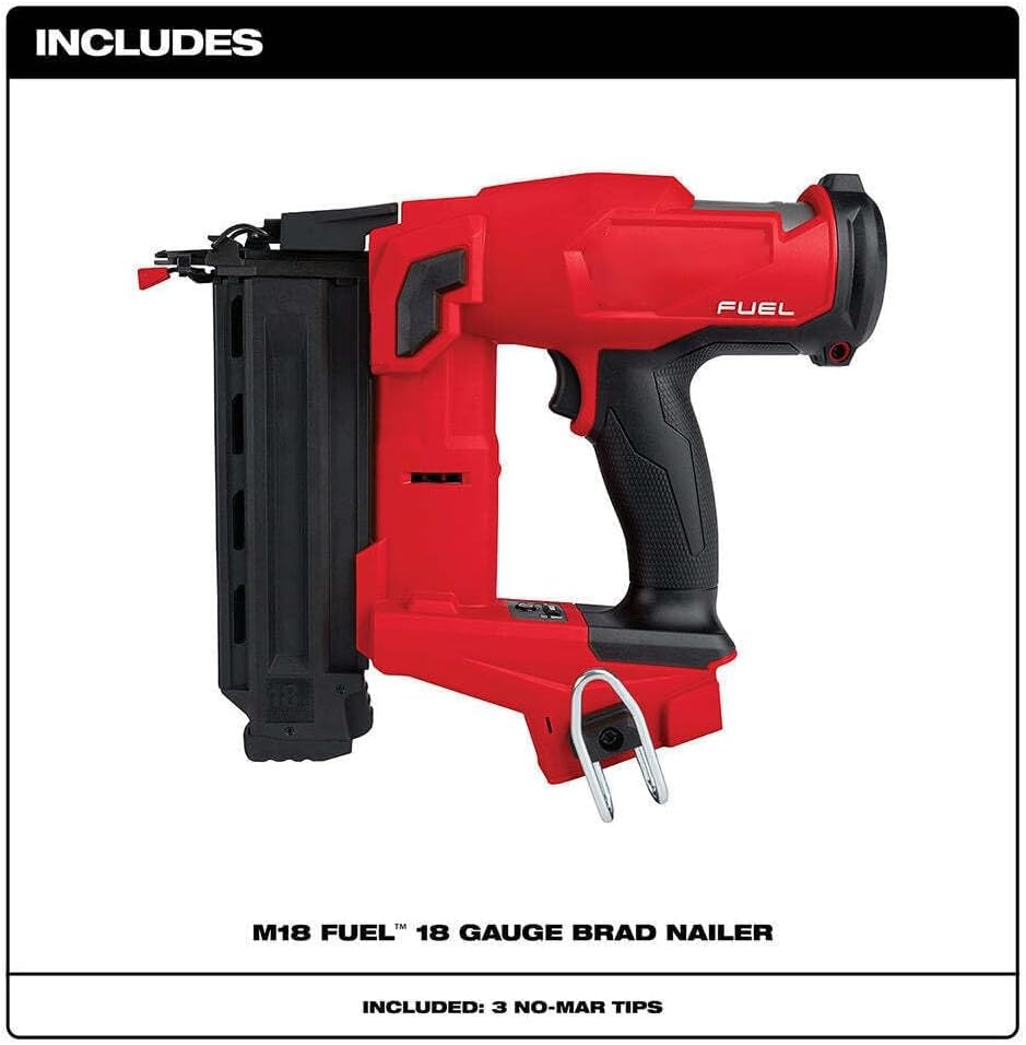 Xokisde 2746-20 for Milwaukee M18 FUEL 18V 18 gauge Brad nail gun - no charger, no battery, only bare tools.