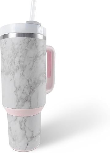 Miniatura 7 de MightySkins Skin - Vaso de vinilo compatible con Stanley The Quencher H2.0 FlowState de 40 onzas, paisaje galáctico, protector y duradero, y único,