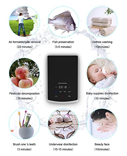 Generador portátil de ozono para aire y agua OdorStop miniatura 3