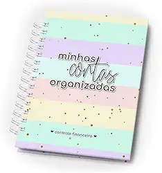 Planejador Financeiro - Minhas Contas Organizadas Capa Dura Pastel