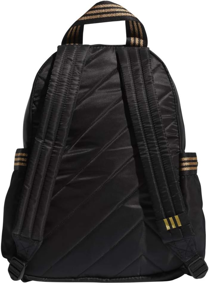 adidas Women's VFA Backpack, Black/Gold Leurex, ONE SIZE