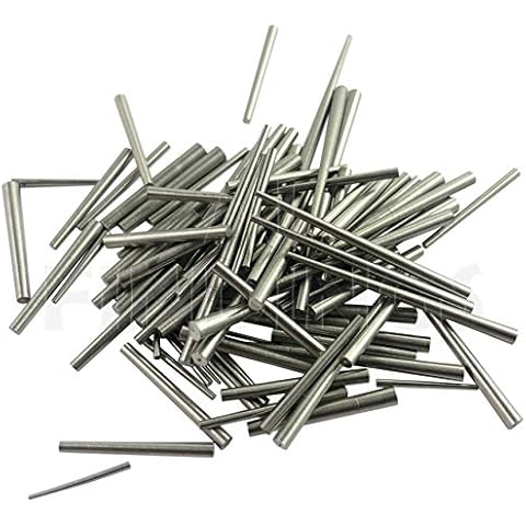 Jewellers Tools 100 Assorted Steel Clock Taper Pins Cover