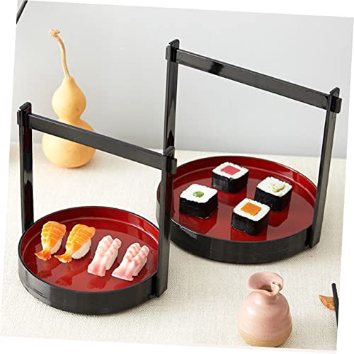 Set Plato Sushi Estilo Japonés de Plástico miniatura 4