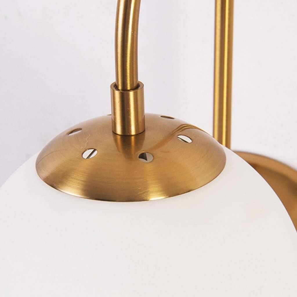 Apliques Pared Pasillo Lámpara De Pared Retro De Metal E14, Iluminación De Pared Decorativa Con Pantalla De Cristal Para Dormitorio, Sala De Estar Y Mesita De Noche Lamparas de Pared Pasillo