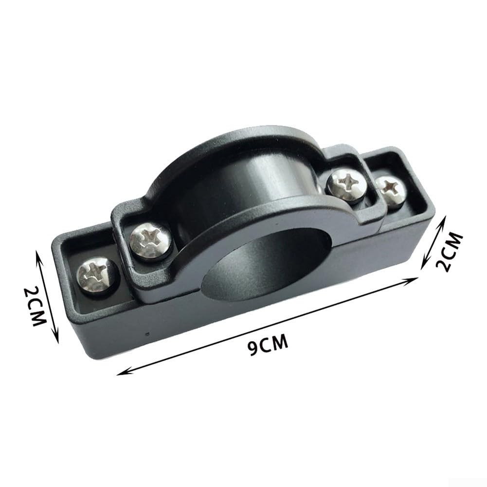 2 x supporti per kayak per canoe e barche, accessorio stabilizzatore galleggiante per fissare pali per kayak lato nylon costruzione