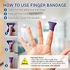 Ourmed Flexible Fabric Bandages with Non-Stick Pad, Latex Free, Rainbow Colors Adhesive Bandage First Aid Wound Care for Cuts, Scrapes, Blisters, Assorted Sizes, 50 Count #2