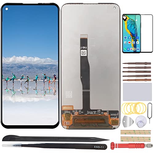 OCOLOR Screen Replacement for Huawei Nova 5T Honor 20 Pro Honor 20 Honor 20s 2019 YAL-L21 LCD Display Repair Parts Touch Screen Digitizer Assembly with Tools (Black)