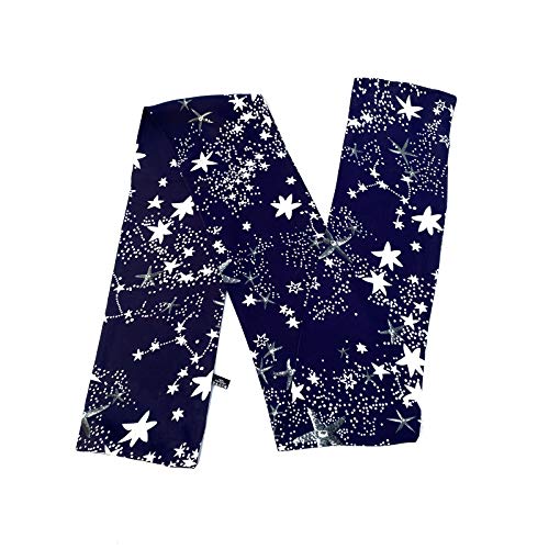 Uptoup Wig Band Wig Wrap Satin Edge Laying Scarf For Lace Wigs Doing Baby Hair Non Slip Hair Wrap Keep Wig Secured Soft Women's Satin Wig Headband (Starry Sky) #TOP5