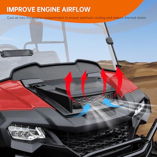 Accesorios de cubierta frontal ventilada para Honda Pioneer 700 2P 4P 2