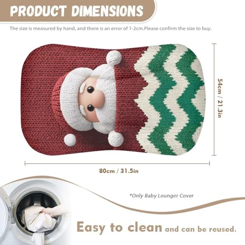 Image of ZOUTAIRONG Christmas Bassinet Sheet Cute Santa Claus Stretchy Bassinet Sheets Bassinet Crib Sheets Set Fitted for Baby Boy and Girl Comfort Fitted for Oval