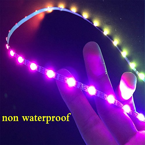 Tira LED flexible impermeable SK6812 mini 1 m IP67 miniatura 4