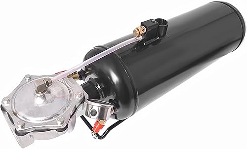 Silscvtt 8L - Inflador de neumáticos portátil negro con cuentas de neumático, repuesto para automóvil, motocicleta, tractor ATV