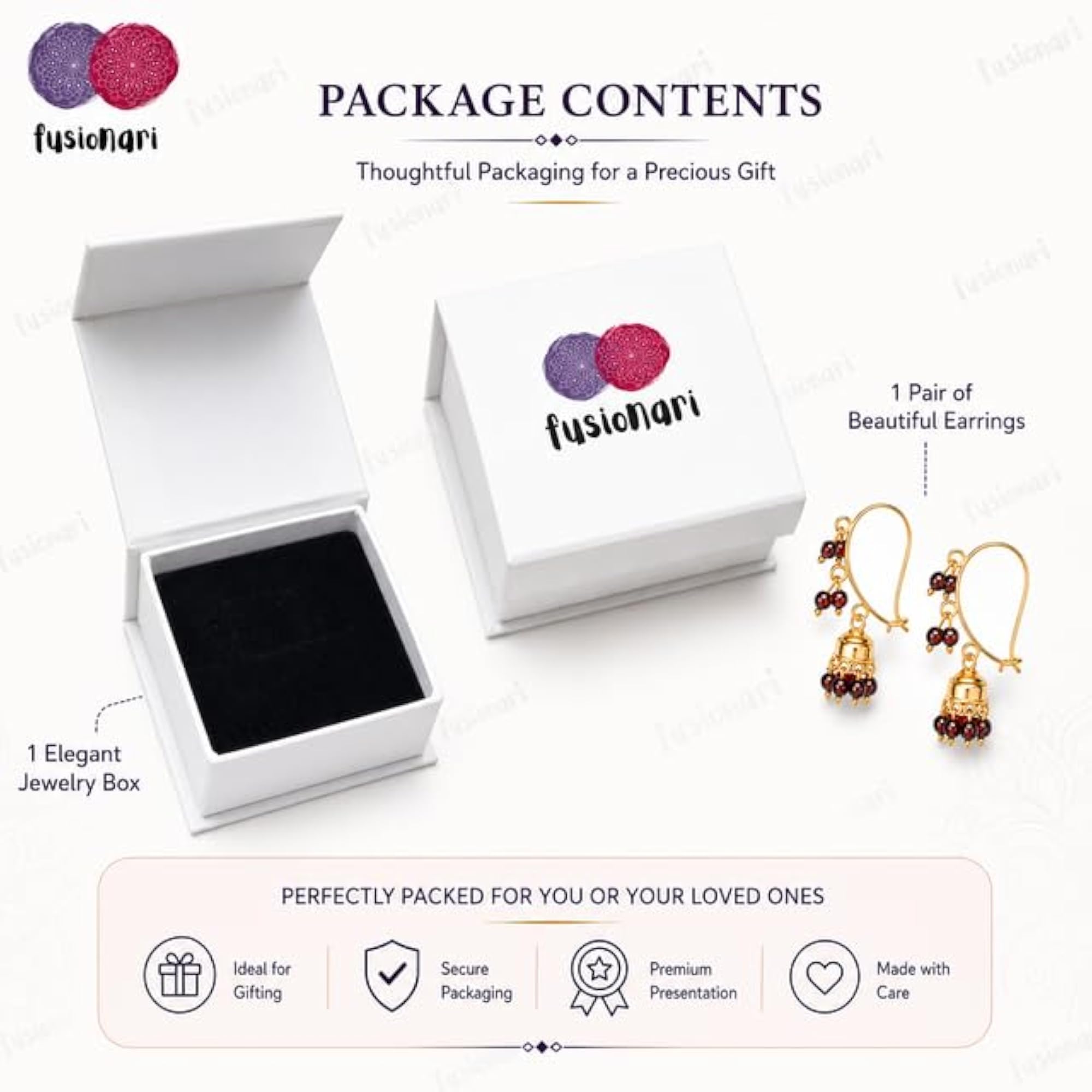 Traditional Plated Mango Jhumka Earrings, Ethnic Drop Style