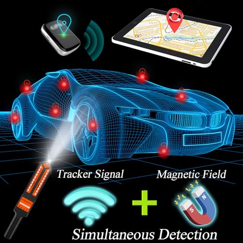 Image of Hidden Camera Detector RF Signal Scanner Bug Finder Listening Device GPS Tracker Detector, for Car, Hotel, Meeting