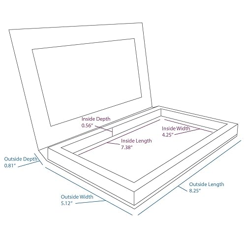 Miniatura 9 de Deep Medium Z Palette - Paleta de maquillaje magnética, paleta magnética vacía, paleta de maquillaje magnética universal para sombras de ojos,