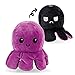 Mood Octopus Oktupus Stimmungs Kuscheltier Octopus Plüschtier Oktopus Plüsch wenden Tintenfisch Kuscheltier Octopus Kuscheltier Octopus Stimmungskuscheltiere Stimmungs Oktopus Kuscheltier lila