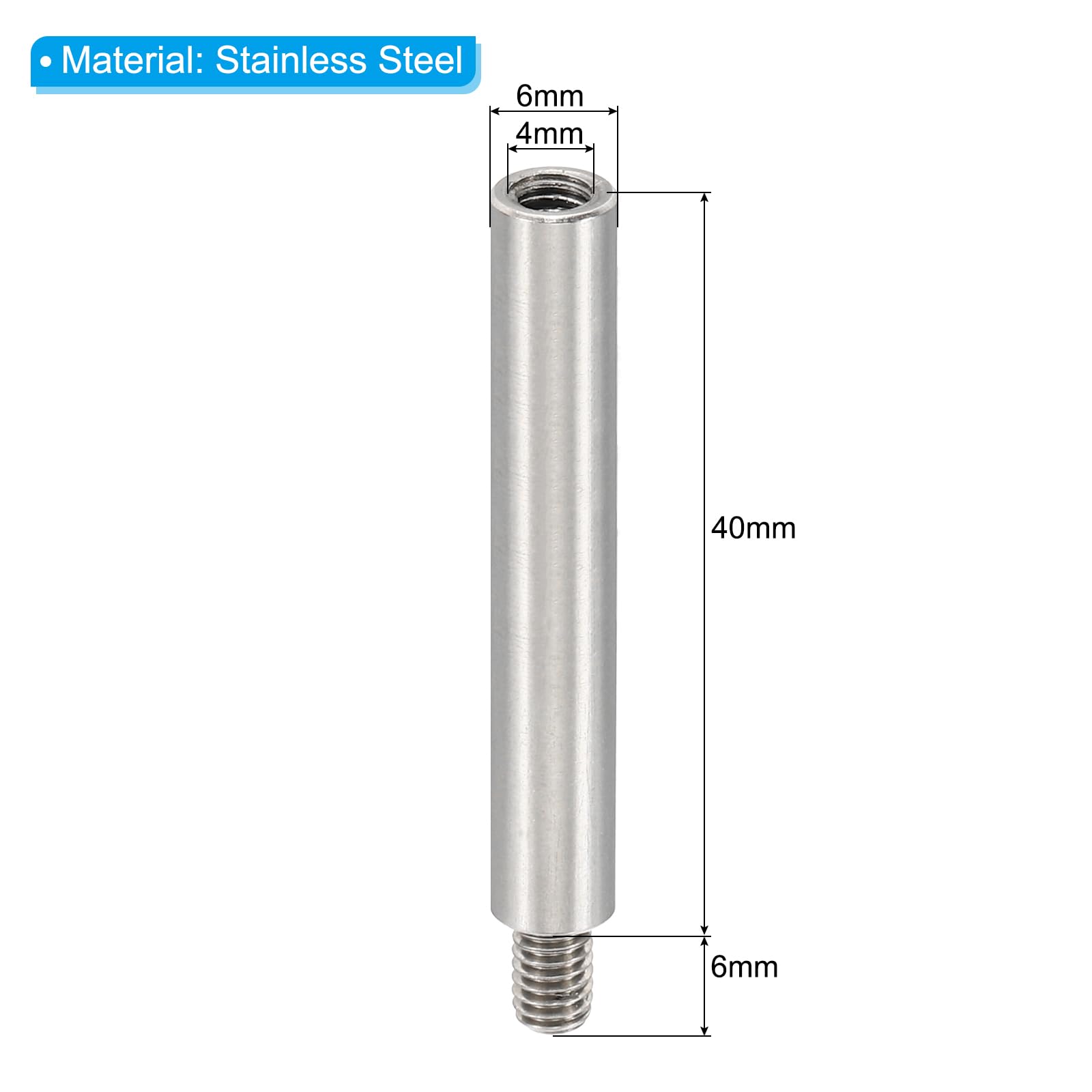 PATIKIL 6pcs M4 Standoffs - Image 2