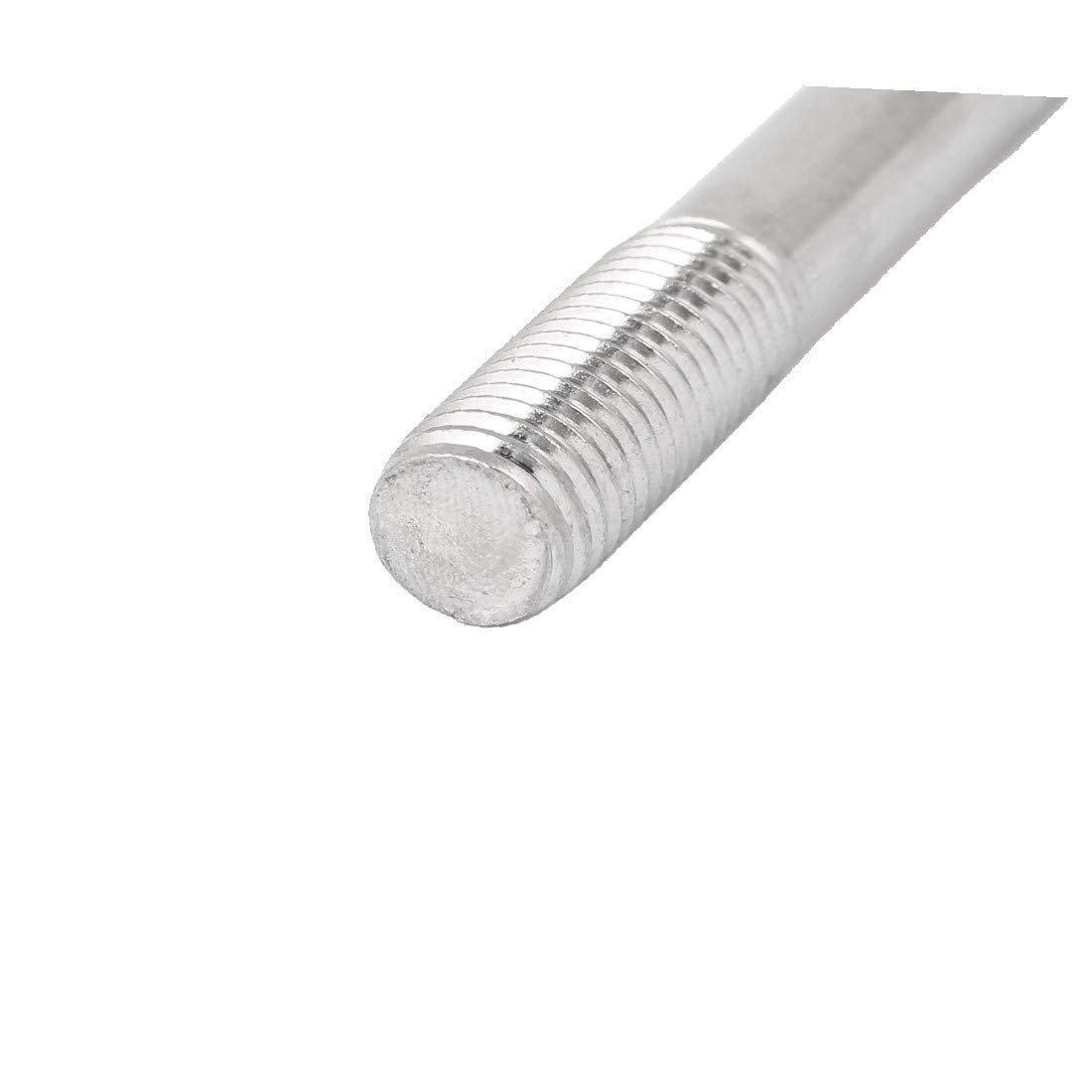 New Lon0167 304 Acero Destacados Inoxidable Doble Rosca eficacia confiable de Extremo Ajustable Apretón de Barra de Empuje M12x55mm 20 unids(id:05c a7 59 d47)