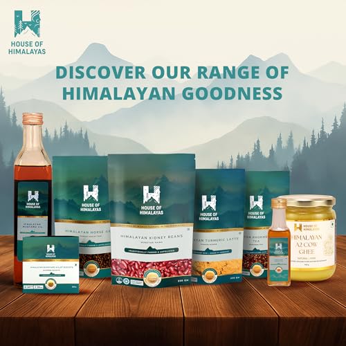 Image of House of Himalayas Munsiyari Rajma, White Kidney Beans from Himalayas, Unpolished, Quick Boiling and Creamy Texture, High Protein and Fibre, GI-Tagged, 500g