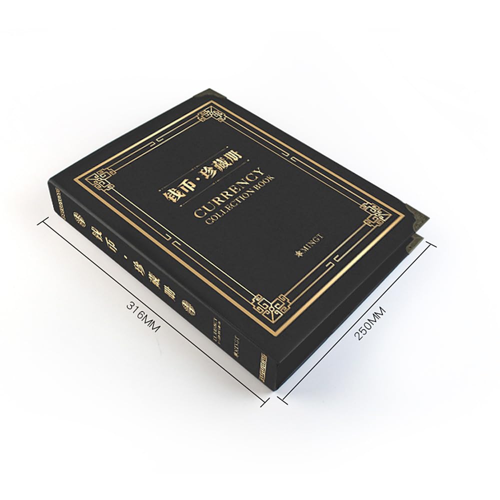 Libro di raccolta valuta, album per banconote a fogli mobili