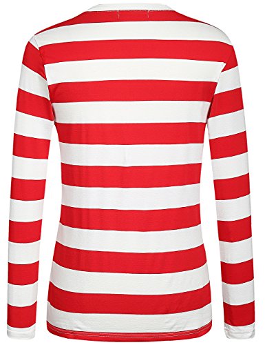 SSLR-Long-Sleeve-Tee-Shirts-for-Men-Striped T Shirts Crewneck Cotton Causal - Image 3