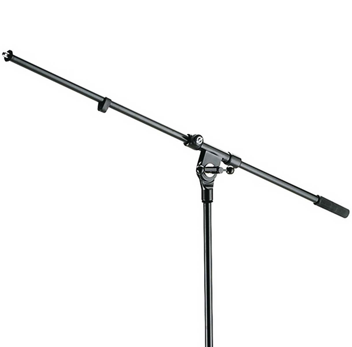 K&M 210/2 Mikrofonstativ Mikrofonständer mit Galgen + keepdrum Tragetasche SB-03
