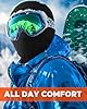 Balaclava Face Ski Mask with Movable Deisgn for Men Women-Fleece Winter Face Covering for Cold Weather Skiing Outdoor Work #4