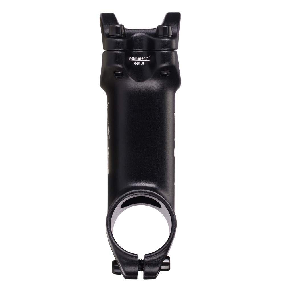 Potence Alliage Léger Potence De Vélo, 31,8 Mm Réglable En Alliage De Titane Pour VTT, Vélo De Route, Vélo Universel (noir Pour Guidon 31.8 Fourche 28.6