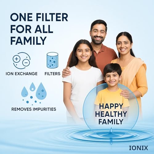 Image of Ionix Ion Exchange Technology Based Automatic Water Softner, India's First 3 Stage Water Softner With High Capacity Calcium Holding Resin | Free Installation In Delhi Ncr