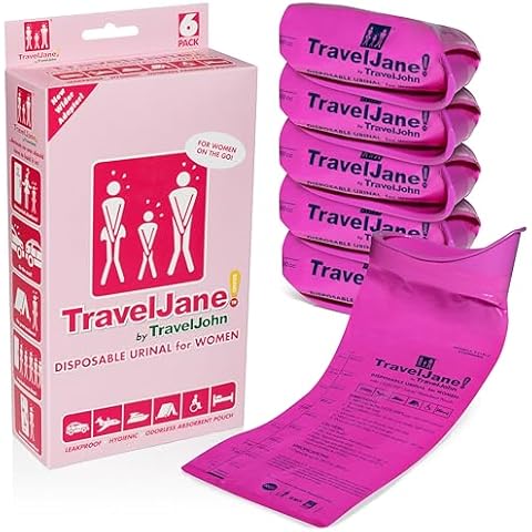TravelJane Disposable Urinal - 6 Pack Cover