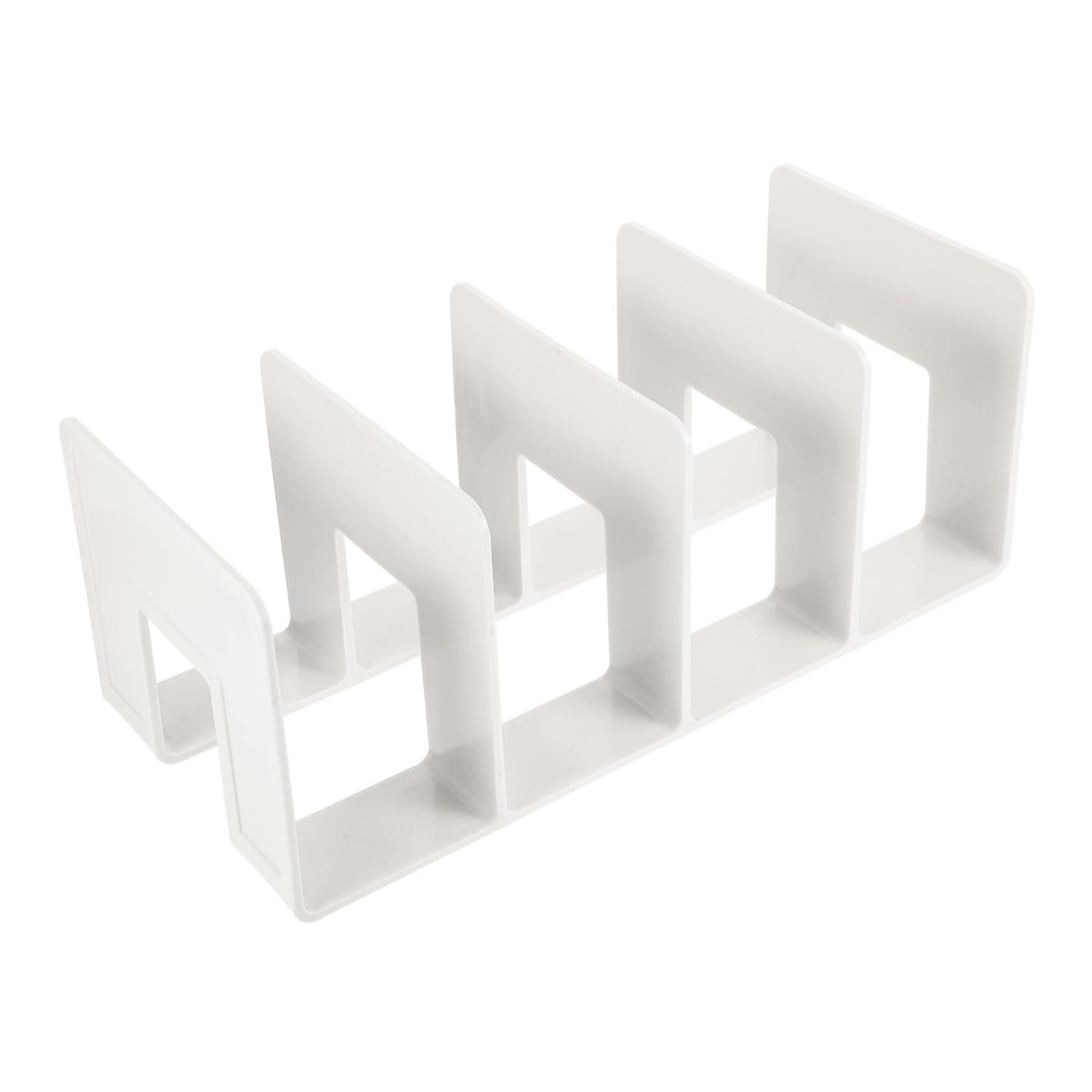 Ptasccne Acrylic Desktop Bookend Magazine Rack Multi-function Vertical Floating Magazine Holder for Office Study Desk magazine rack