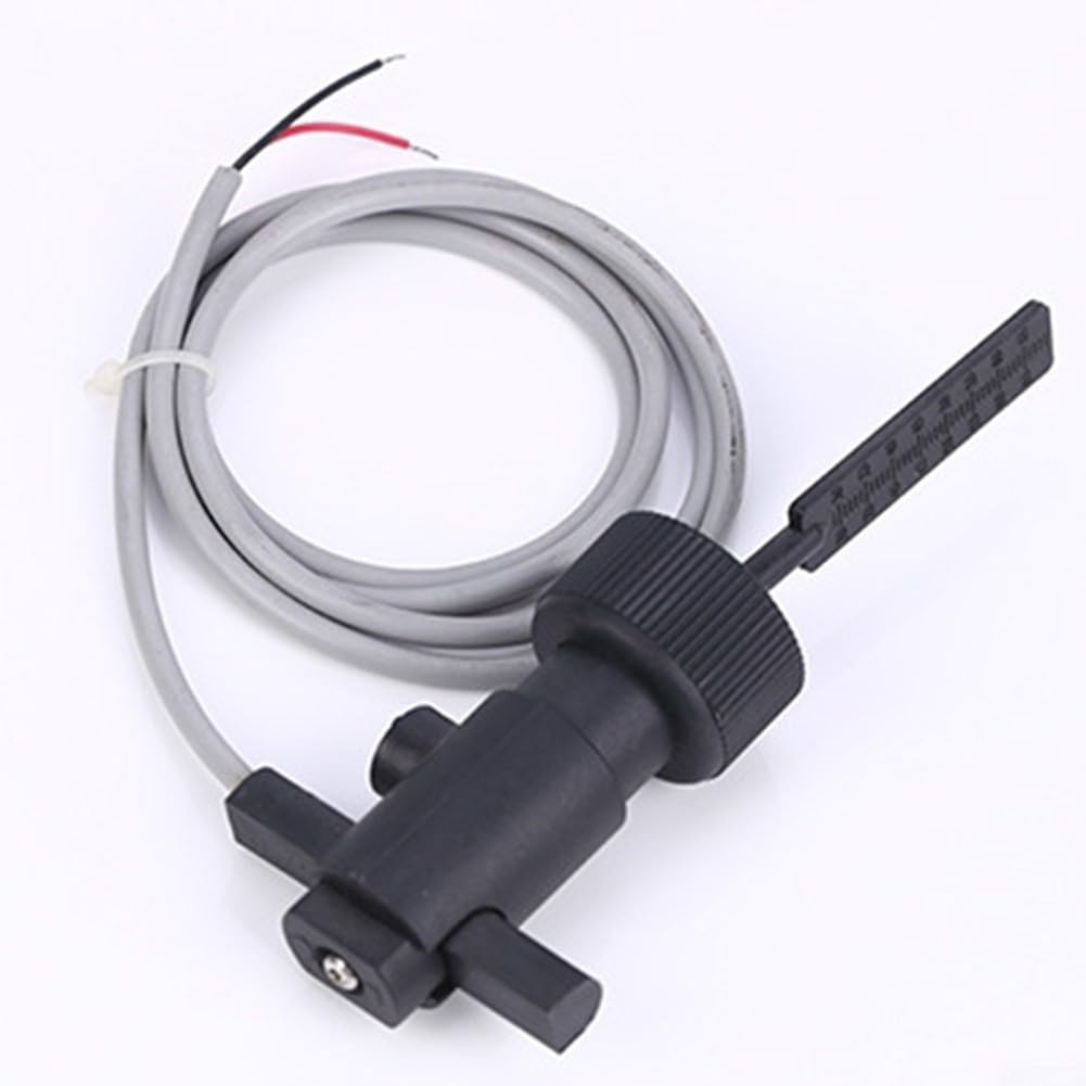 FS-10 Interrupteur de débit à palette 1L/min avec réglages réglables, plastique résistant à la chaleur, 100 V, compatible avec chauffe-eau à pompe à chaleur, équipement de natation, gaz