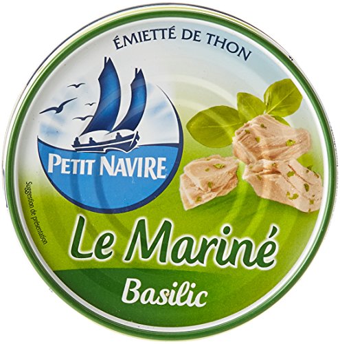 Petit navire emiétté de thon le mariné basilic - vue 3