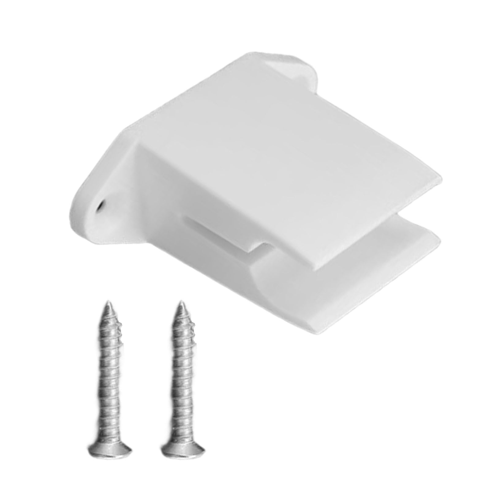 Shurhome Crank Holder Wall Mounted Cranks Bracket Clips with Screws Invisible Hanger for Awning Roller Blind Wall Mount Bracket with Screws