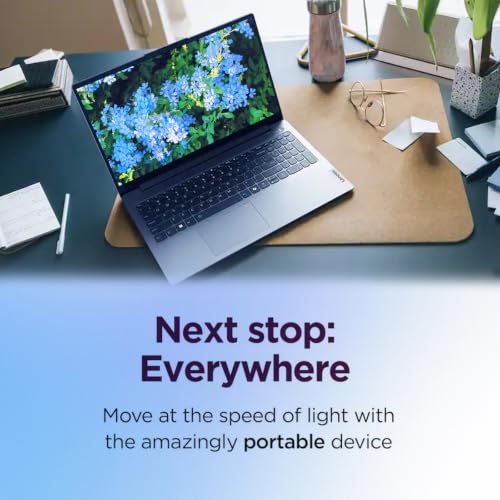 Image of Lenovo 15.6 inch FHD Laptop, Intel N150, 8GB RAM, 384GB Storage, Intel Graphics