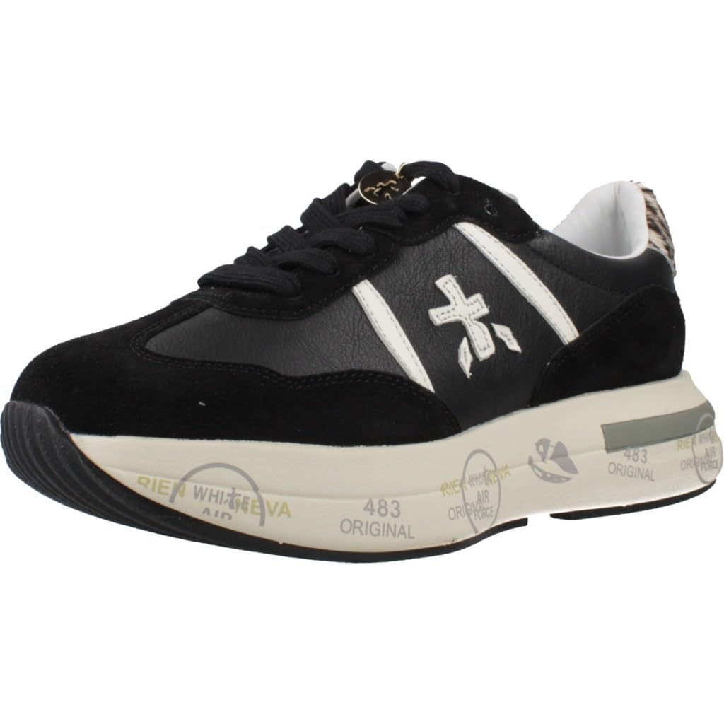 Premiata Sneaker Cassie Schwarz – Schwarz, 40 EU