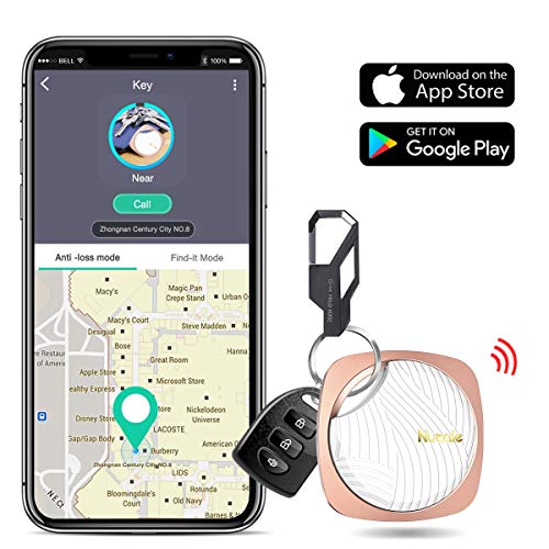 DinoFire Key Finder Smart Tracker, Lost Keys Finder Phone Finder with App Key Tracker with Bluetooth Item Finder