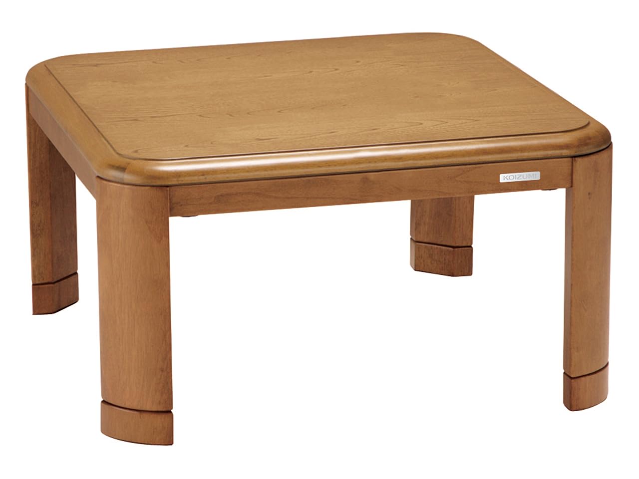 Amazon | コイズミ 家具調コタツ レギュラー 75×75cm KTR-31235
