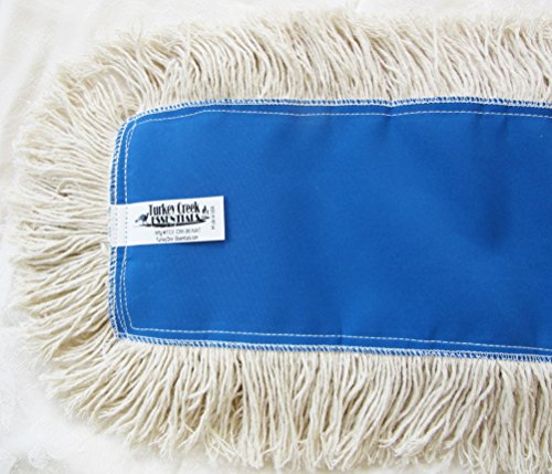 Image of 36 inch Industrial Strength Washable Cotton Dust Mop Refill, Replacement Head for Home & Commercial Use, Fits 36 Inch Frame, Cleans Hardwood, Laminate, Concrete, or Other Floor Systems (36 inch)