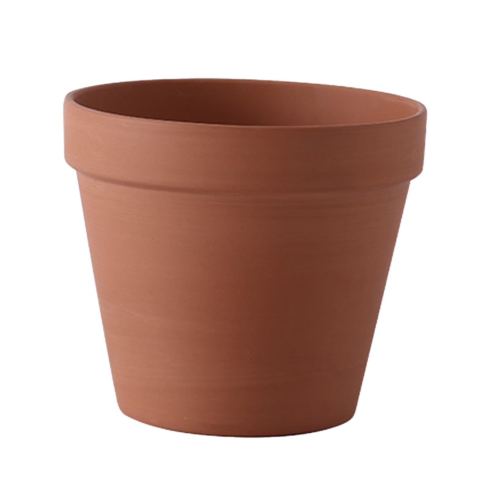matumou Flowerpot, Clay Plant Pot with Drainage Hole, Porous Planter for Indoor Outdoor Plants Succulents Cacti Herbs