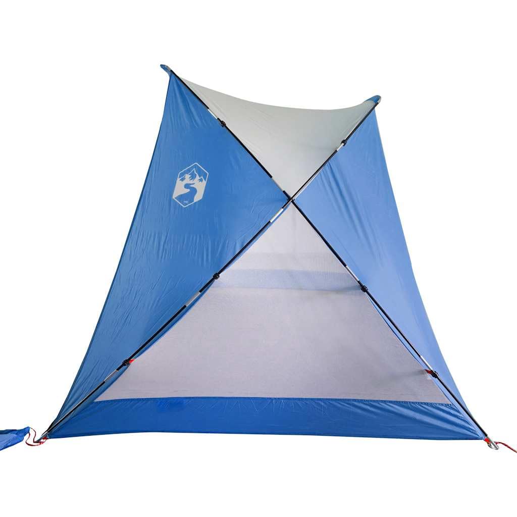 Niebieski namiot plażowy 274 x 178 x 170/148 cm poliester 185T