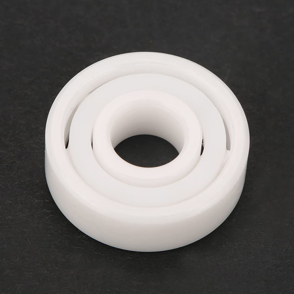 Roulement à billes Miniature 608 entièrement en céramique ZrO2 de couleur blanche, 8 pièces, 8x22x7mm