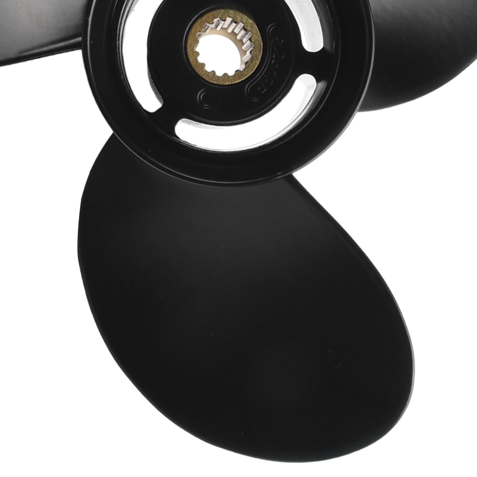 Elica per barche, Prop fuoribordo, elica in alluminio 9 1/4x9 per Mercury 9.9-20HP, Mariner, Nissan, 3 pale