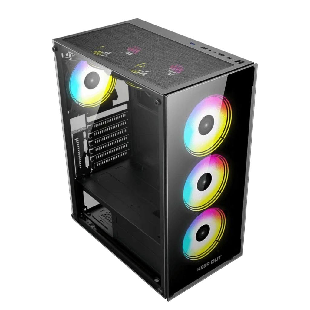 Keep Out Caja Atx XC-210 Usb 3.0 Glass Black