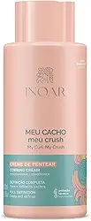 Inoar, Meu Cacho, Meu Crush – Creme de Pentear, Define Cachos, Hidrata e Controla o Frizz, Com Óleos Naturais e Vitaminas - 500ml