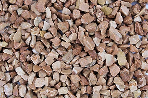 Ziersplitt Rosso Verona 8-12 mm 25 kg Sack Splitt Wegesteine Deko Garten