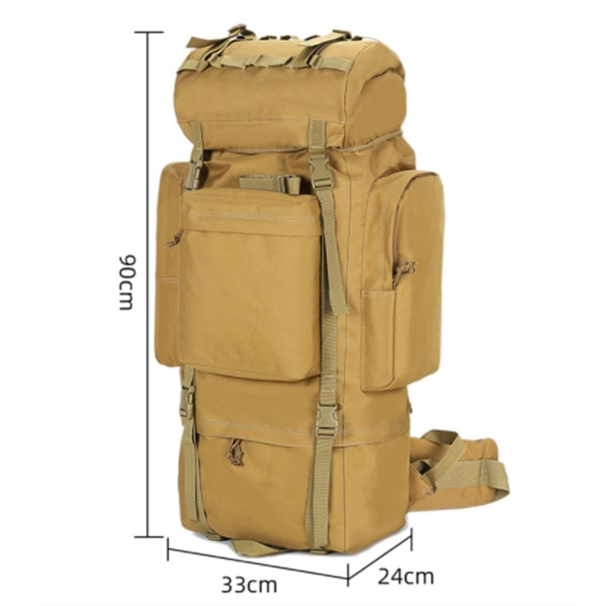 ontañismo Mochila de Senderismo Mochila Multifuncional Mochila De Camping Mochila De Viaje Al Aire Libre Mochila De Senderismo Bolsa De Camping Y Senderismo Campamento Exterior