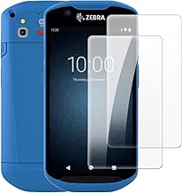 Lot de 2 Films de Protection en Verre Trempé Compatible avec Zebra TC52AX-HC, Ultra Clair, Anti-Rayures, Installation Facile